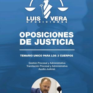 Temario de Justicia de Luis Vera Oposiciones — edición septiembre 2026