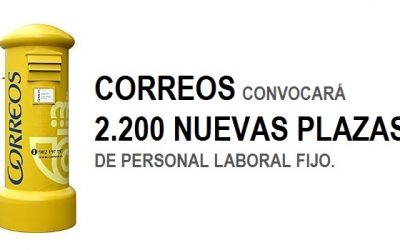 Correos lanzará una nueva convocatoria de 2.200 plazas