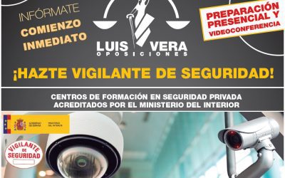 VIGILANTE DE SEGURIDAD. SESIONES INFORMATIVAS MARTES 20 Y JUEVES 22 DE FEBRERO