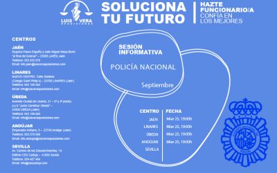 Inicio 9 OPOSICIÓN POLICÍA NACIONAL – Sesión informativa próximo día 3 de octubre a las 19:00 horas.