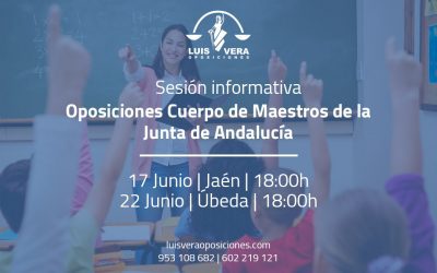 Inicio 16 17 y 22 de junio, fechas para las dos nuevas sesiones informativas sobre las oposiciones de Primaria