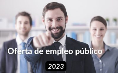 Publicada la oferta de empleo público para 2.023