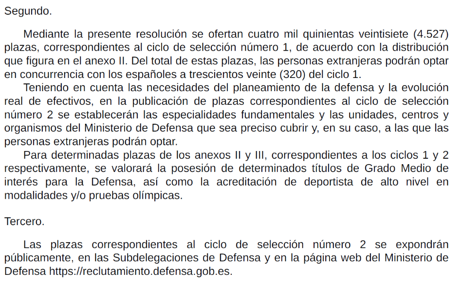 oposiciones ejercito 2026