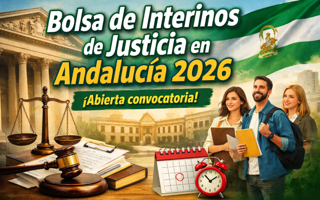 Publicada la Bolsa de Interinos de Justicia en Andalucía