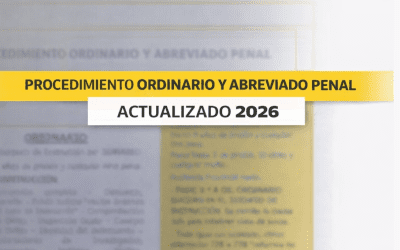 Inicio 7 Procedimiento Ordinario y Abreviado Penal (Actualizado 2026)