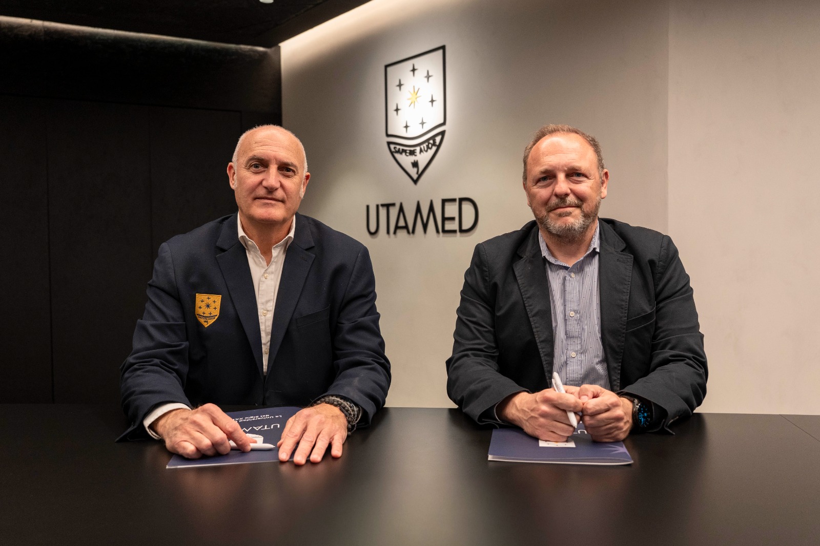 Másteres y cursos universitarios de Derecho Procesal 1 Firma del convenio de colaboración entre Luis Vera Oposiciones y UTAMED